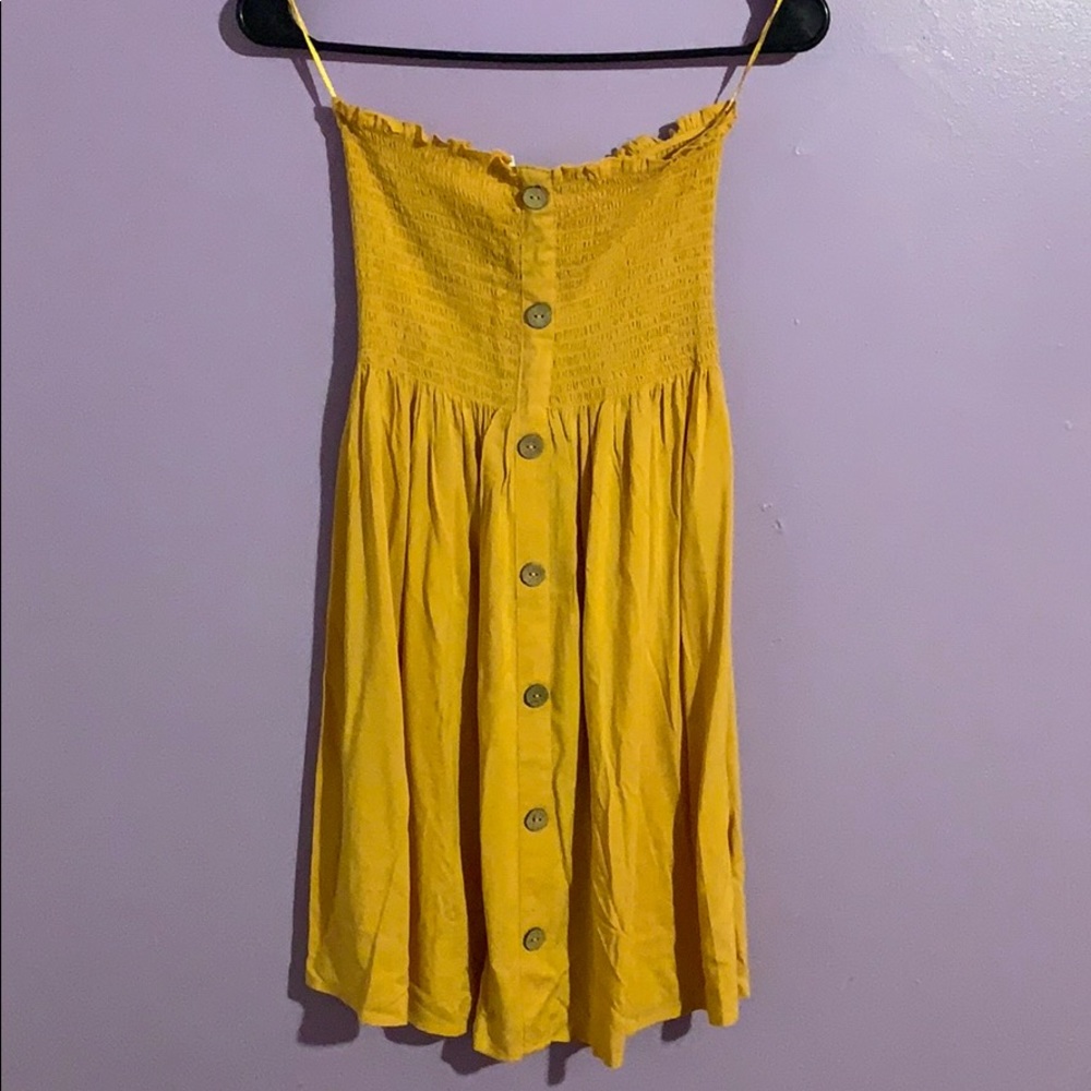 strapless dress